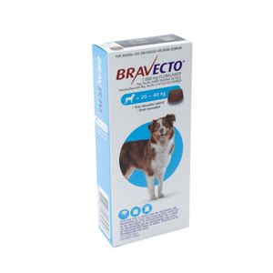 Bravecto Large Dog 20-40kgs | Size: 1 Chew